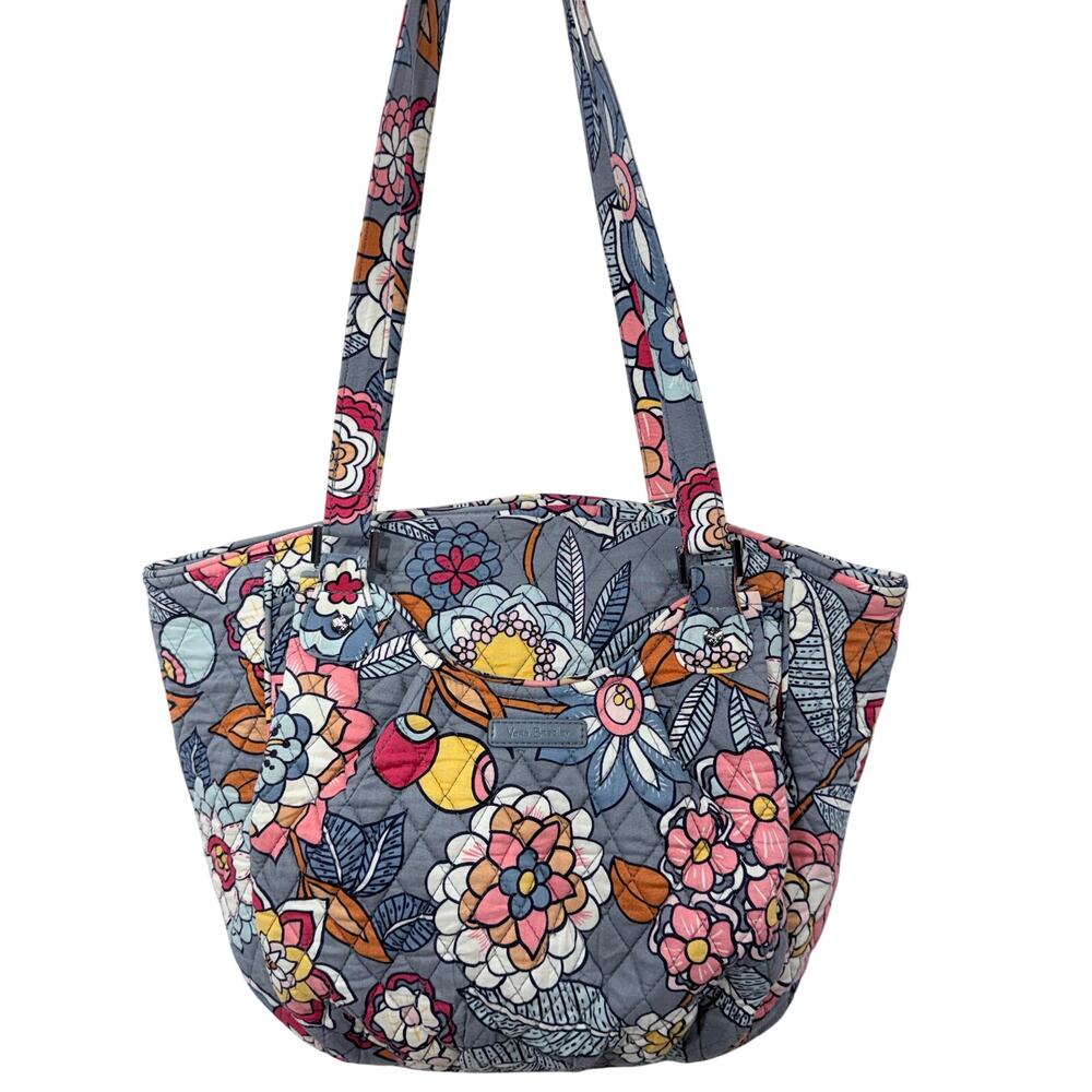 Vera Bradley Glenna Tropical Evening Handbag / Tote Bag